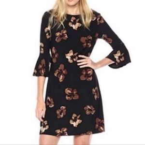 Tommy Hilfiger Bell Sleeve Floral Dress